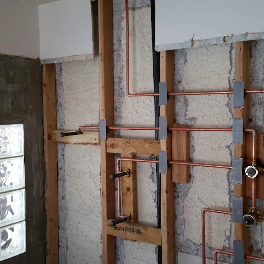Copper pipe installation for Burst Pipe Repair in Eureka